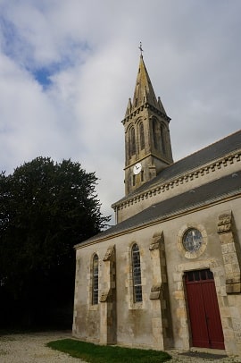 Eglise Saint-Fiacre à Lothey centre Finistère